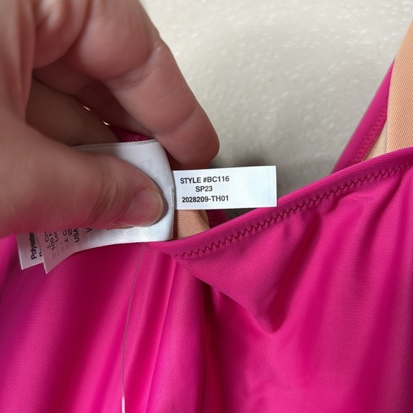 J. Crew Ruched V-Neck One-Piece - Picture 6 of 8